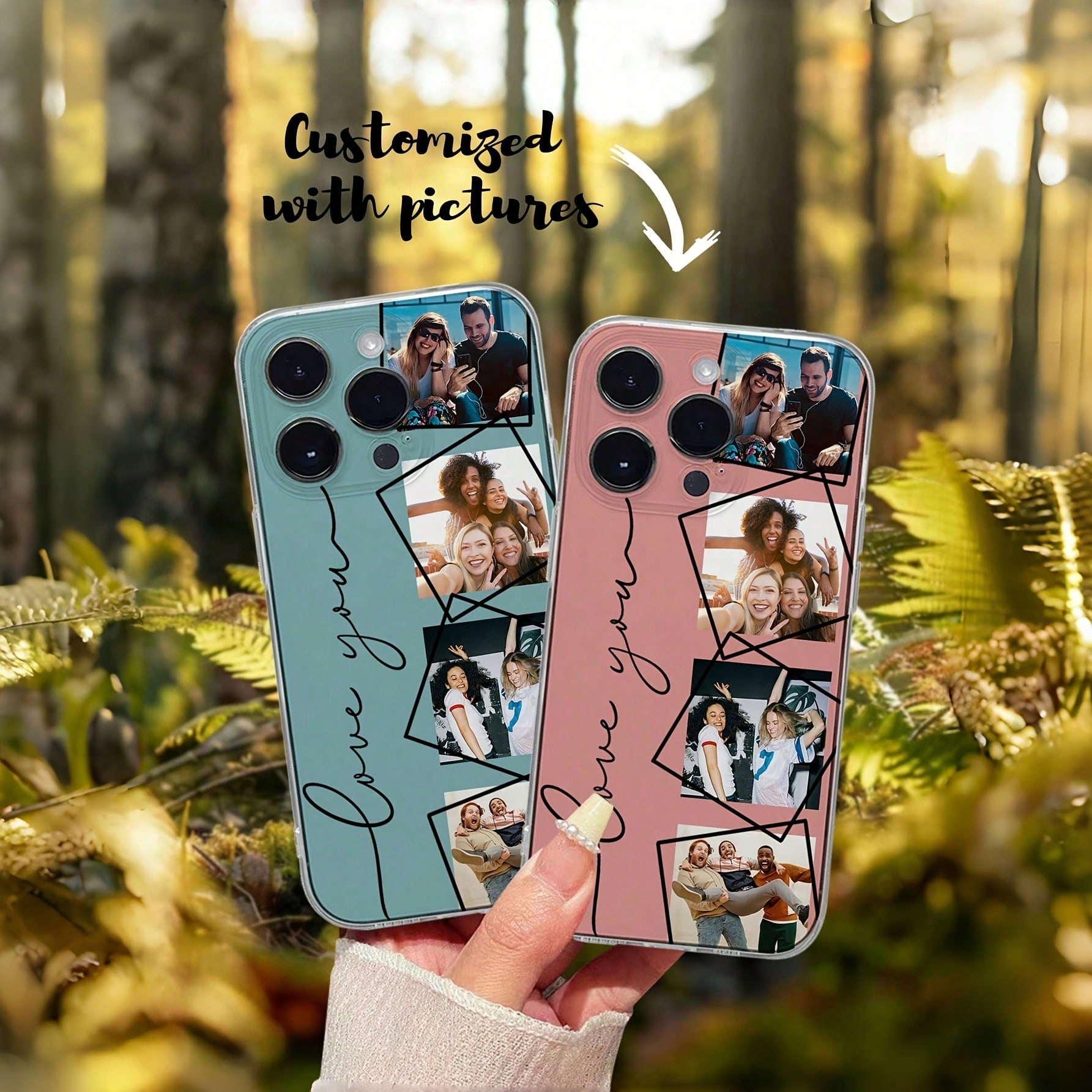 Phone Cases Personalised - Funda Protectora Personalizada de TPU Suave