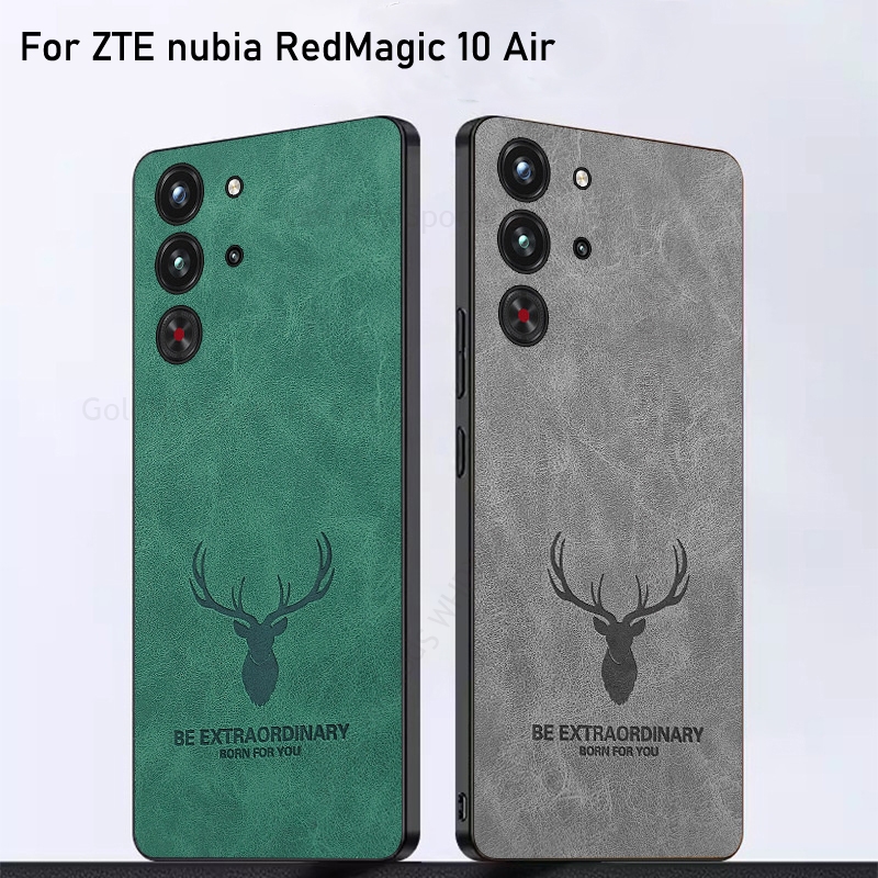 Phone Cases Red Deer - Funda de teléfono de cuero con