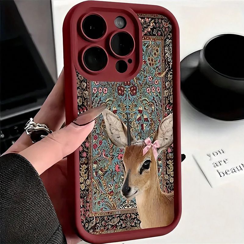 Phone Cases Red Deer - Funda de silicona de lujo a