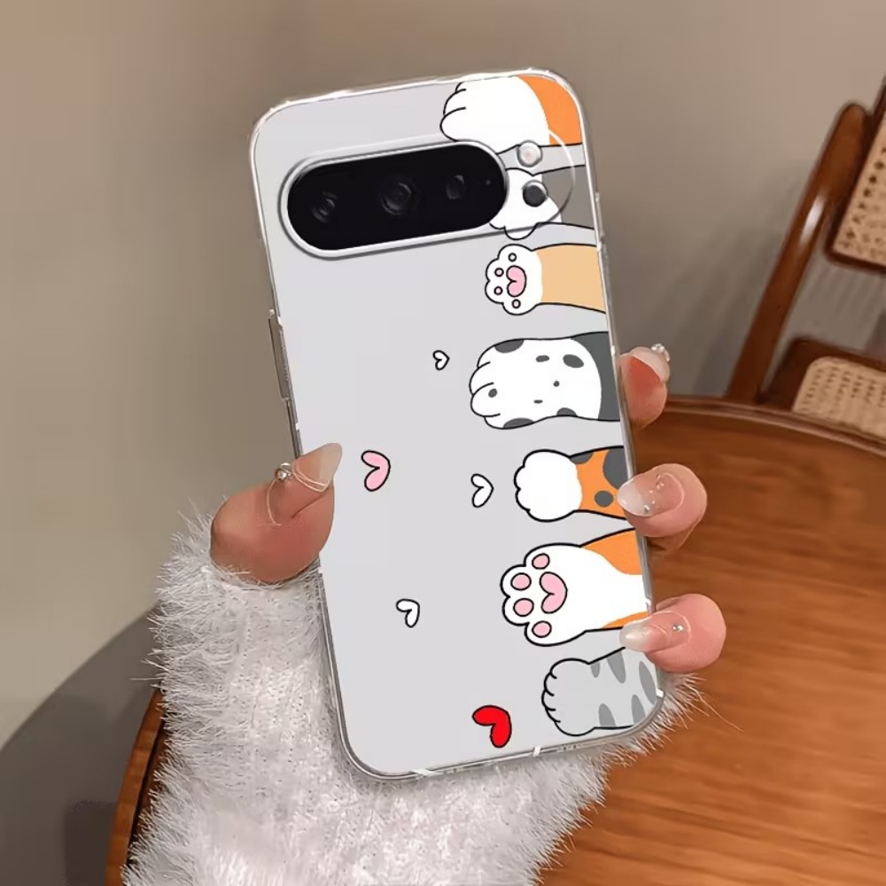 Phone Cases Google Pixel 7 - Funda de silicona transparente con estampado