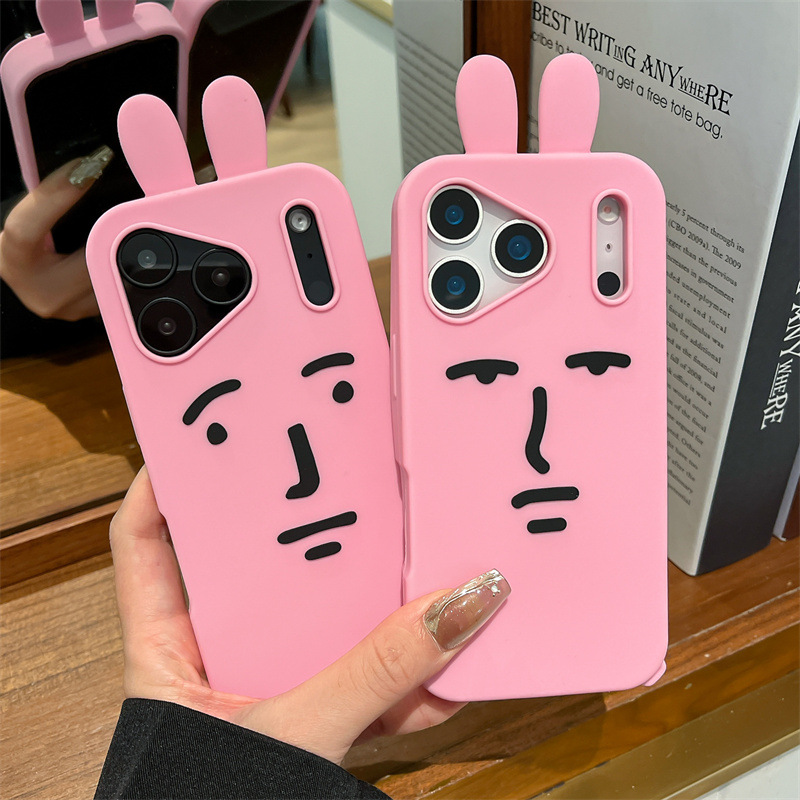 Phone Cases Funny - Funda de teléfono Kawaii 3D con