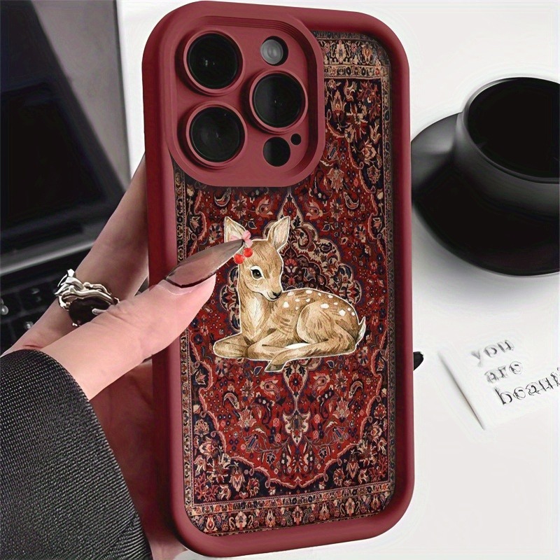 Phone Cases Red Deer - Funda de teléfono a prueba de