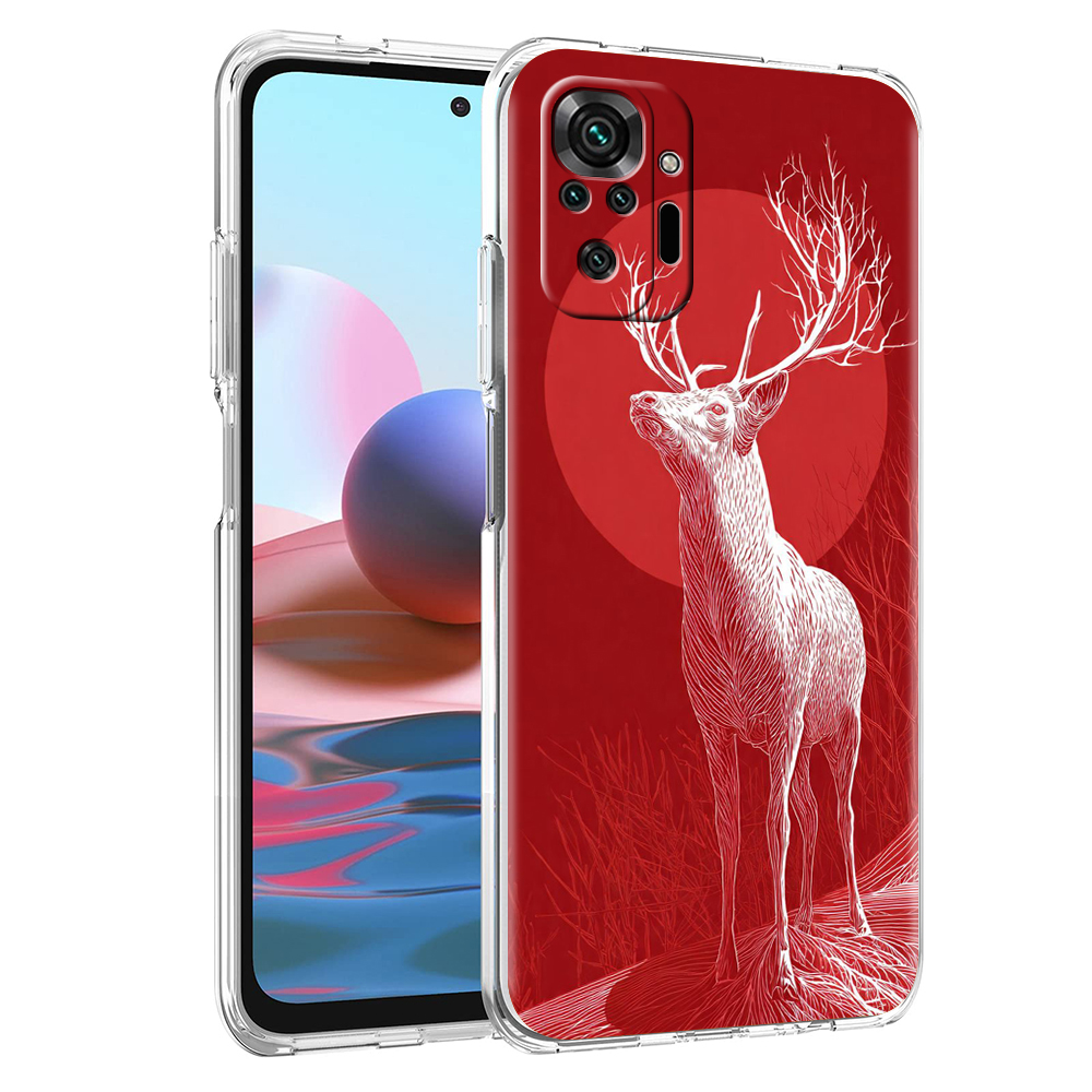 Phone Cases Red Deer - Funda Transparente para Teléfono Redmi 14C