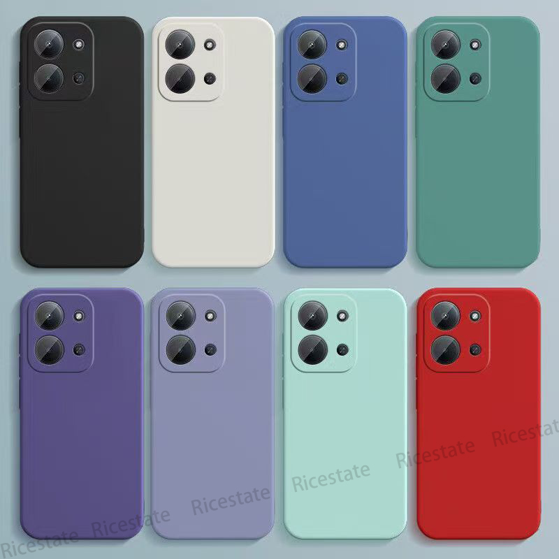 Phone Cases Eu - Funda de Silicona Líquida Cuadrada para