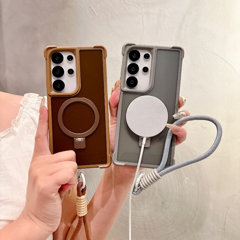 Phone Cases With Magsafe - Correa de Muñeca de Lujo Compatible