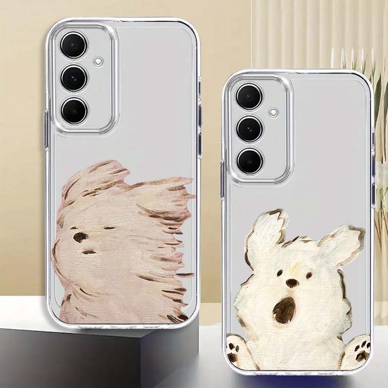 Phone Cases Funny - Divertida funda transparente de TPU con