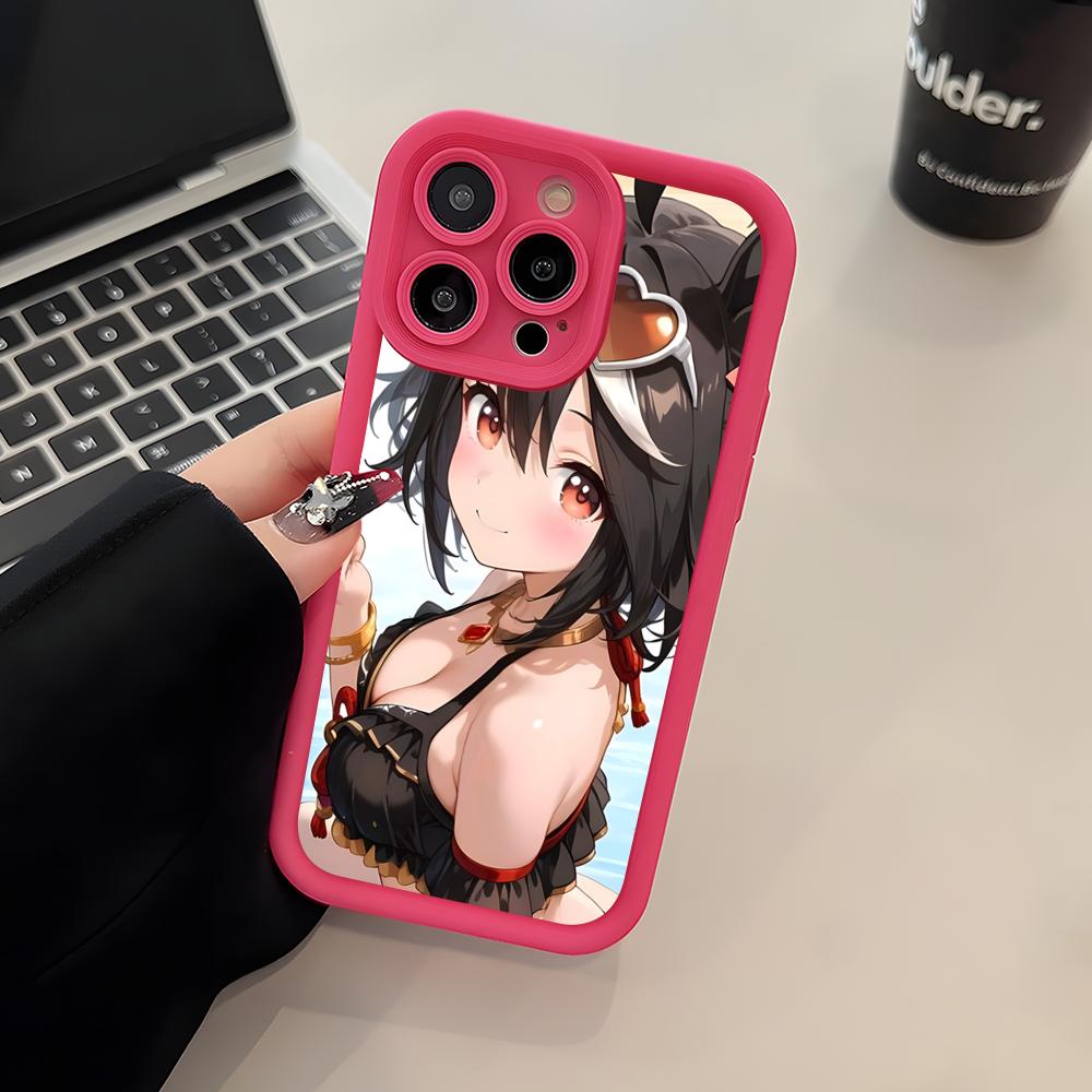 Phone Cases Red - Funda de Teléfono Anime Uma Musume