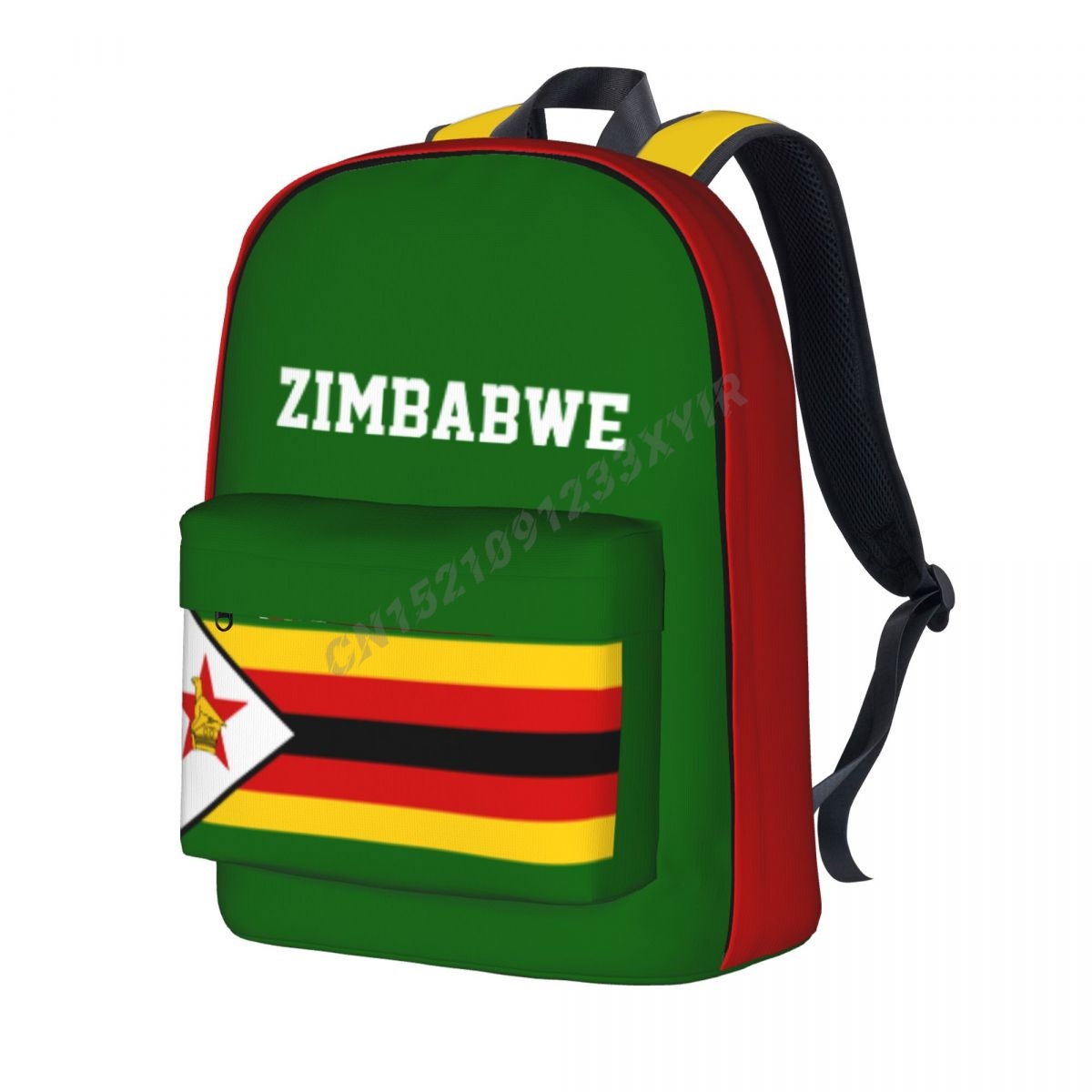 Phone Cases Zimbabwe - Mochila unisex Bandera de Zimbabwe Stitch
