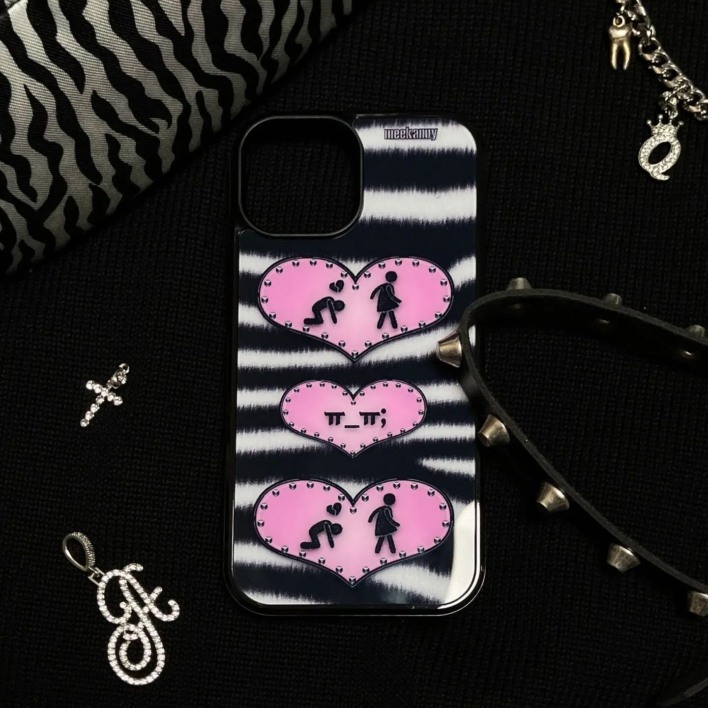 Funda de teléfono a rayas Y2K  - Phone Cases Personalised reseña y precio