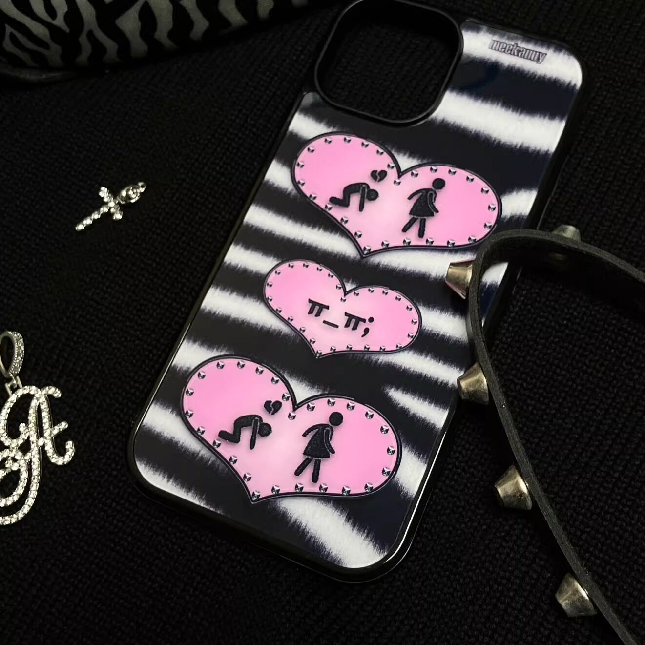 Funda de teléfono a rayas Y2K  - Phone Cases Personalised reseña y precio