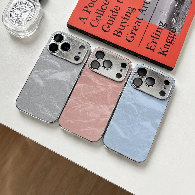 Funda de Teléfono de Cuero con - Camera Lens Protector reseña y precio