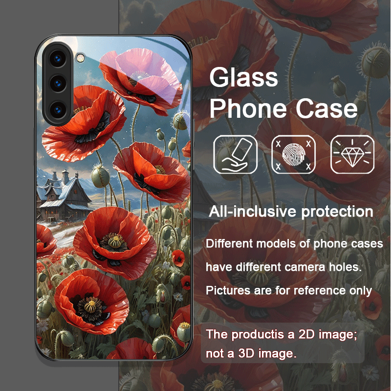 Funda de Teléfono de Vidrio Te - Phone Cases Red reseña y precio