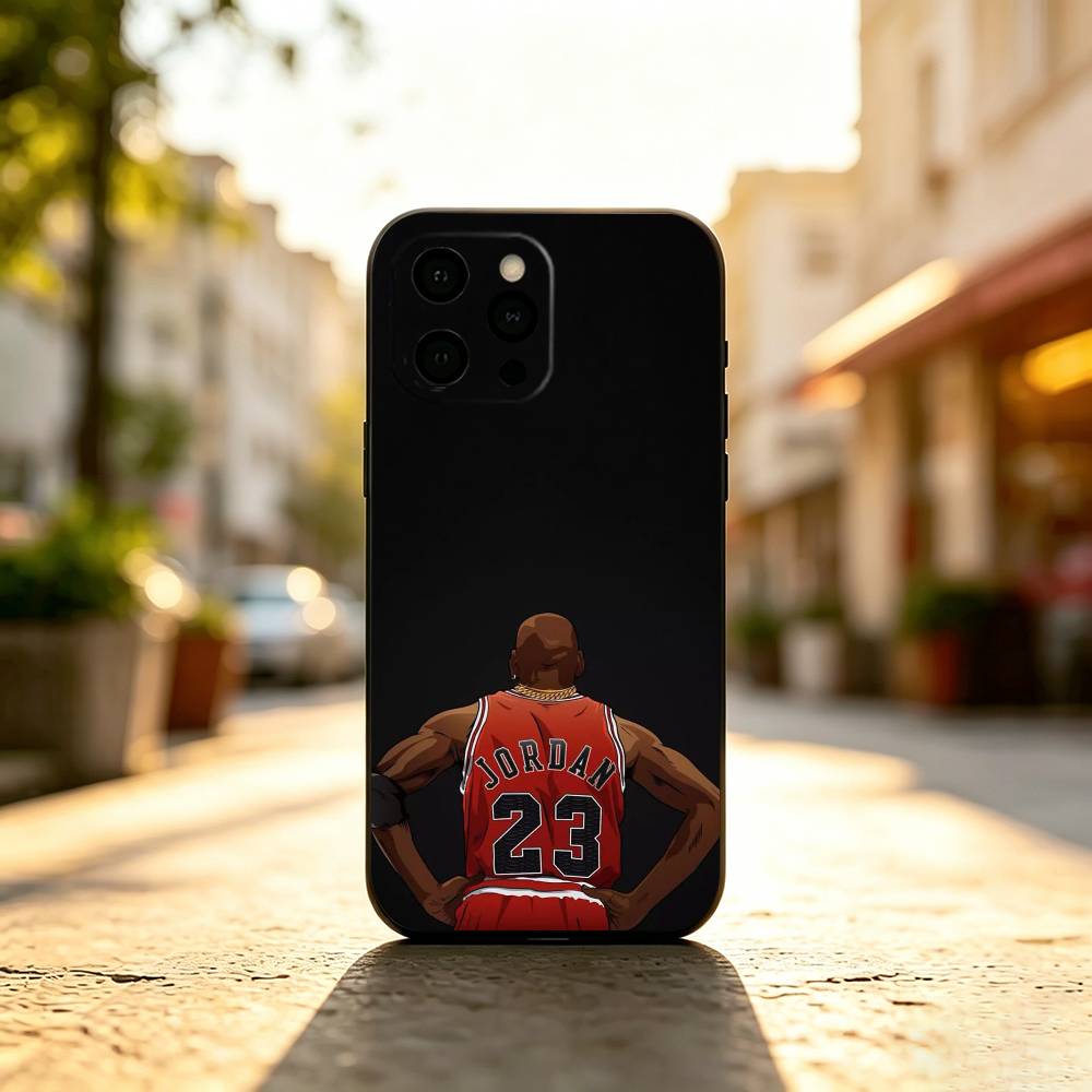 Funda de Silicona Suave Negra  - Phone Cases Jordan reseña y precio