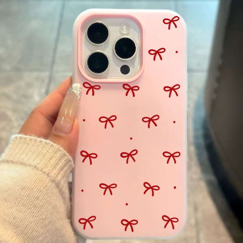 Funda de teléfono mate con est - Phone Cases Red reseña y precio
