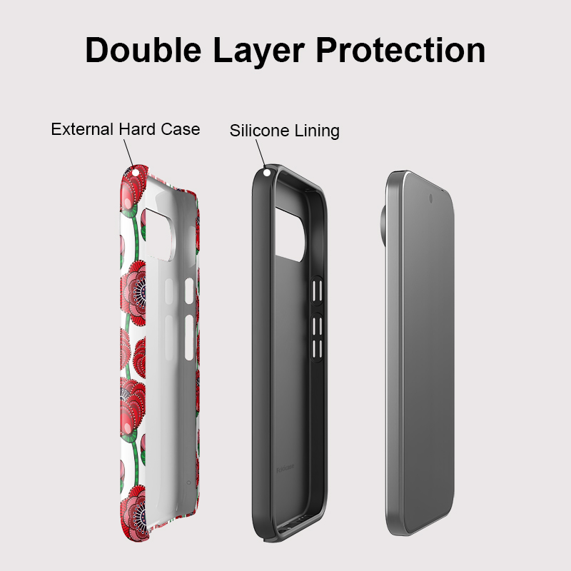 Fcicicase-funda acrílica mate  - Phone Cases Red reseña y precio